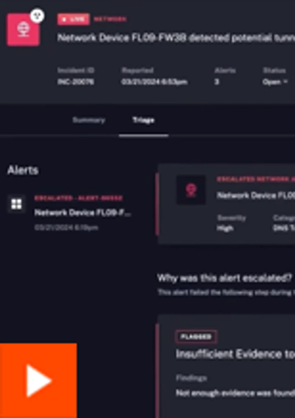 Triage Process: Network Alerts